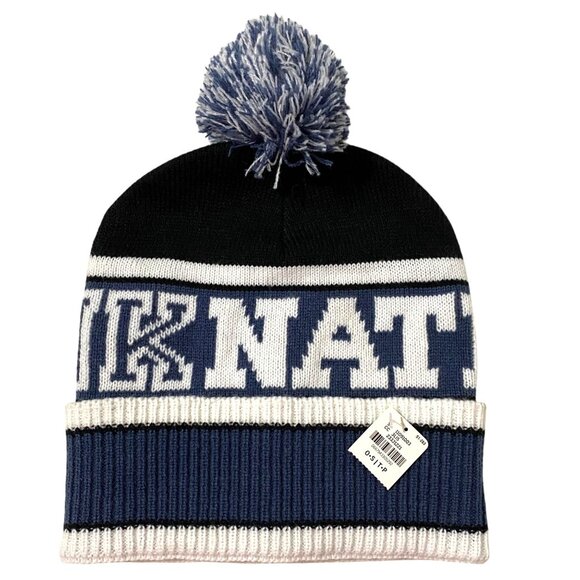 Victorias Secret Pink Nation Knit Beanie Hat Winter Skiing Outdoor Adventurecore - Picture 3 of 6